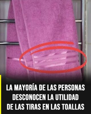 Para qué sirven las tiras o líneas en las toallas: más que un simple detalle de diseño