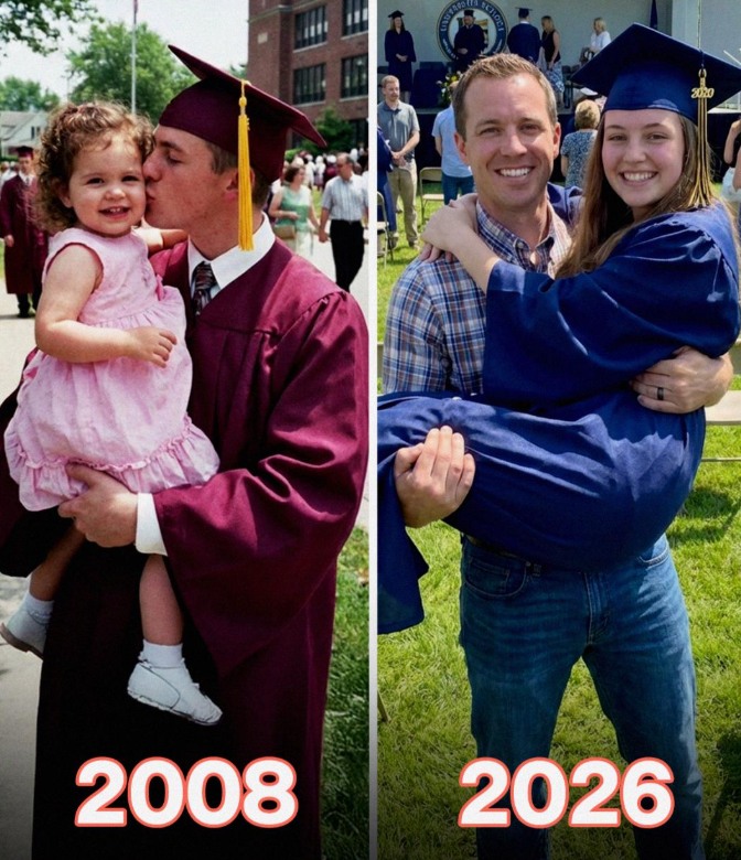 Me convertí en padre a los 17 años y crié a mi hija yo solo. Dieciocho años después, un oficial llamó a mi puerta y preguntó: “Señor, ¿tiene usted idea de lo que ha hecho?”.