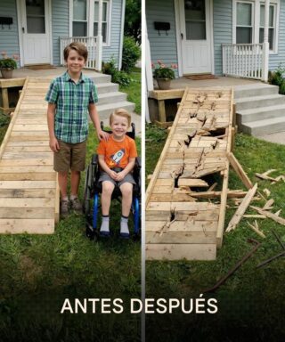 Mi hijo construyó una rampa para el niño de al lado, pero una vecina prepotente la destruyó. Sin embargo, el karma llegó antes de lo que ella esperaba.
