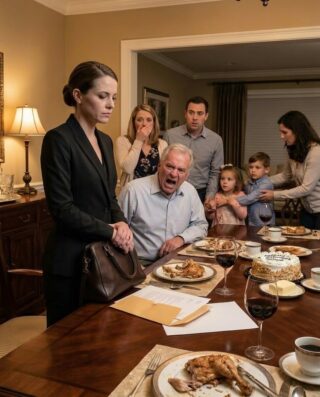 En la cena familiar, papá dijo: «Estoy orgulloso de todos mis hijos… excepto del perdedor que está sentado a la mesa». Todos rieron. Me levanté, puse un sobre sobre la mesa y dije: «Para ti, papá: ¡Feliz Día del Padre!». Luego salí… Él lo abrió…