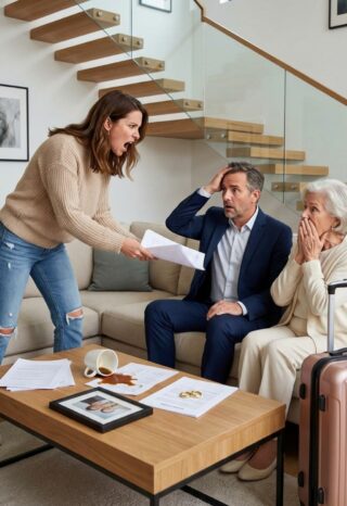 Mi marido, que está desempleado, me exigió que pagara las vacaciones de su madre y me dio un ultimátum: “Si no lo haces, te vas de esta casa”, pero ninguno de los dos imaginaba lo que descubrí antes de abrir la puerta.