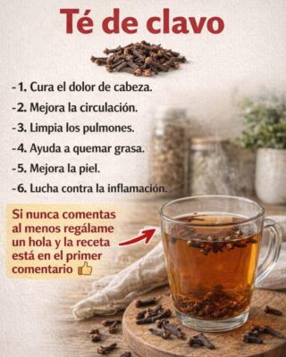 Té de Clavó de olor
