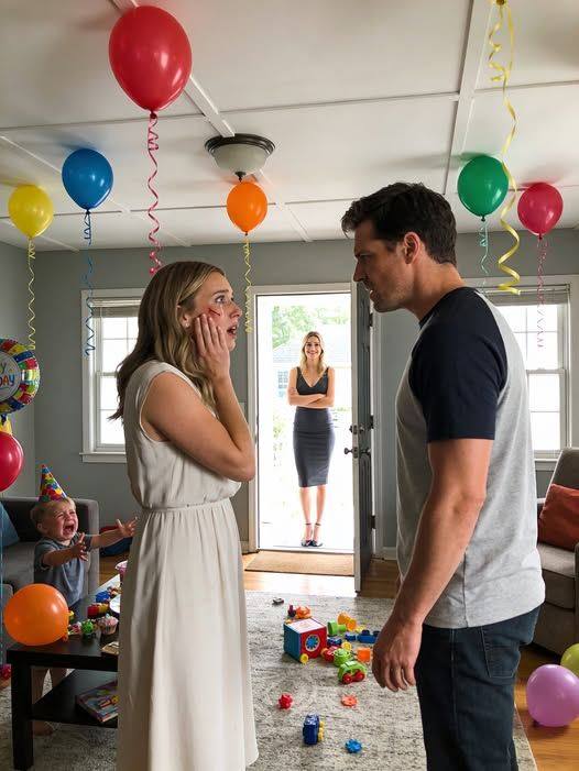 En el décimo cumpleaños de mi hijo, las velas aún estaban encendidas cuando mi marido siseó: «Deja de avergonzarme».