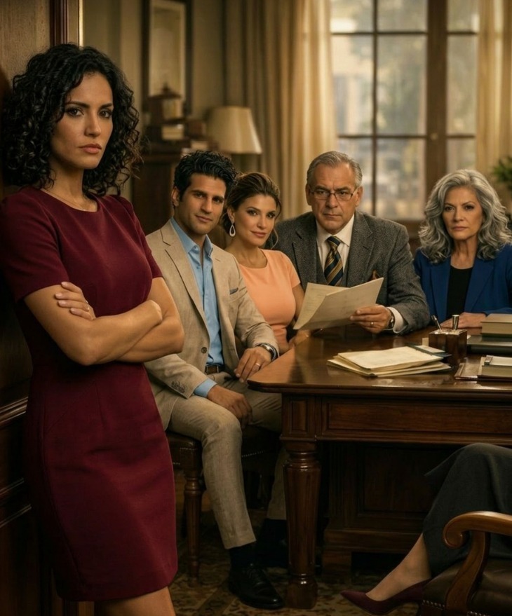 Un año después de mi divorcio, me llamaron para la lectura del testamento de mis exsuegros.Intercambiaron miradas de suficiencia cuando entré, seguros de que yo no era más que un capítulo cerrado…hasta que comenzó la lectura del testamento, y su confianza se desvaneció.Entré en la notaría sabiendo ya quién estaría allí.Mi exmarido.Su amante.Y su madre.El mismo trío que una vez destrozó mi vida.Pero en el momento en que se abrió el documento, el abogado me miró fijamente y dijo algo que pareció apagar la calidez de la sala.“Señora Álvarez… me alegra que esté aquí”.No había venido porque los echara de menos.Y desde luego no era por sentimentalismo.La única razón por la que me presenté fue por un mensaje que recibí la noche anterior, uno que me dejó inquieta y con una sensación de inquietud.Su presencia es obligatoria.No fue una invitación.No fue una petición.Fue una orden.Cuando llegué, ni siquiera me molesté en sentarme.Permanecí junto a la puerta, con los brazos cruzados, como si quedarme quieta pudiera calmar la tormenta que llevaba dentro.Al otro lado de la sala, el abogado se ajustó las gafas y asintió cortésmente.«Señorita Álvarez, me alegra que haya venido».«En realidad no tenía otra opción», respondí, evitando su mirada.Ordenó cuidadosamente los papeles frente a él.«Es cierto», dijo con voz firme.Luego añadió algo que me heló la sangre.«Pero pronto la tendrás».El silencio llenó el lugar.Y entonces lo sentí…Su presencia detrás de mí. Pesada. Familiar. Inoportuna.Diego.Camila.Doña Teresa.Diego… mi exmarido.Camila, su antigua asistente… ahora su socia.Doña Teresa, su madre, una mujer capaz de convertir la bondad en crueldad.Diego fue el primero en hablar.—Lucía —dijo con impaciencia—, siéntate para que podamos terminar esto.—Estoy bien de pie —respondí con frialdad.Doña Teresa chasqueó la lengua.—Sigues siendo tan dramática.Me giré lentamente para mirarlos.Diego lucía exactamente igual: traje impecable, postura perfecta, esa sonrisa refinada en la que una vez creí.Camila estaba a su lado, tan impecable como siempre, con la mano apoyada suavemente en su brazo como si siempre hubiera pertenecido a él, con la discreta arrogancia de quien confunde tomar a un hombre con ganarlo.Doña Teresa se sentó erguida, observándome fijamente, como si hubiera estado esperando este momento.El abogado carraspeó.—Empecemos.Una semana antes, estaba sola en mi pequeño estudio de arquitectura en Guadalajara, revisando planos hasta altas horas de la noche, cuando sonó mi teléfono cerca de la medianoche.Casi lo ignoré.—¿Señora Álvarez? —preguntó una voz masculina.—Sí.—Soy Carlos Herrera, notario. Le pido disculpas por llamar tan tarde, pero es urgente.Algo en su tono me hizo enderezar la silla.—¿De qué se trata?—Se trata de la herencia del señor Ricardo Mendoza.Contuve la respiración.Ricardo Mendoza.El padre de Diego.Y la única persona de esa familia que me había mostrado verdadera amabilidad.—Falleció ayer —dijo el notario con suavidad—. Antes de morir, solicitó expresamente su presencia en la lectura de su testamento.Miré al frente, atónita.—Debe haber algún error —dije en voz baja—. Diego y yo llevamos más de un año divorciados.—No hay duda —respondió—. La lectura será el martes a las diez de la mañana.Luego añadió lo que lo hizo todo aún más inquietante.—Tu presencia es obligatoria.Después de la llamada, me quedé junto a la ventana de mi apartamento, observando las tenues luces de Monterrey.Hubo un tiempo en que creí que mi vida allí duraría para siempre.Siete años de matrimonio.Siete años construyendo algo que creía indestructible.Hasta el día en que todo se derrumbó.El día en que entré en mi propia casa y encontré a Diego y Camila juntos…como si fuera una extraña.Como si hubiera entrado en la vida de otra persona.A la mañana siguiente, me reuní con mi mejor amiga, Sofía Ramírez, en un pequeño café.Sofía era abogada, y una de las pocas personas que nunca endulzaba la verdad.Cuando le conté sobre la llamada, se echó hacia atrás lentamente.—Esto… no es normal —dijo.—¿Qué quieres decir? —pregunté.Me miró fijamente, con expresión severa.—Según la ley de herencia mexicana, si una persona divorciada debe asistir a la lectura de un testamento…Hizo una pausa.—…normalmente significa que no estás allí solo como testigo.Tragué saliva.—¿Entonces qué soy?Sofía dejó su café.—Lucía… puede que seas tú la que gire en torno a ti.…Continúa en los comentarios. 👇