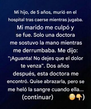 ¡El médico que me tomó de la mano! ¡Una historia de pérdida, sanación y esperanza!