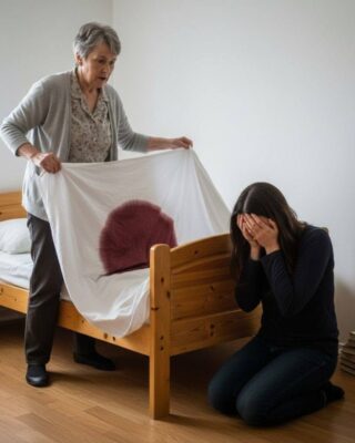 La joven novia cambiaba las sábanas todos los días, hasta que su suegra levantó la manta y vio la sangre debajo…-nhuy