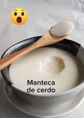 La importancia de la manteca de cerdo
