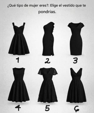 ¿Qué tipo de mujer eres? Elige el vestido que refleje tu personalidad.