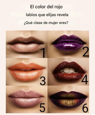 El color de pintalabios que elijas revela qué tipo de mujer eres.