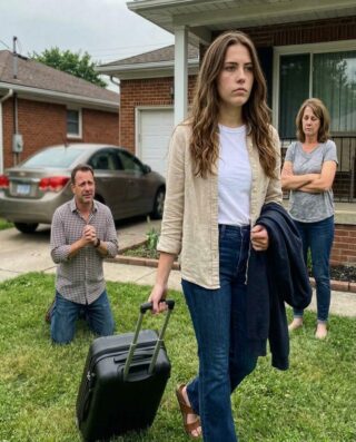 Mi padre me echó de casa cuando me quedé embarazada sin saber la verdad. Quince años después, mi familia vino a visitarme a mí y a mi hijo… y lo que vieron los dejó pálidos y sin palabras.
