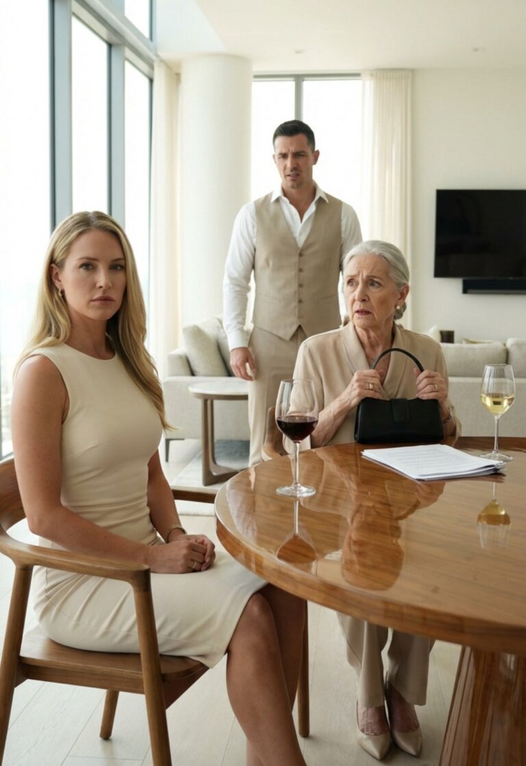Cuando escuché a mi esposo decirle a su madre: “Mamá, pronto podrás mover tus cosas a tu nuevo apartamento”, sentí que el aire se ponía pesado.