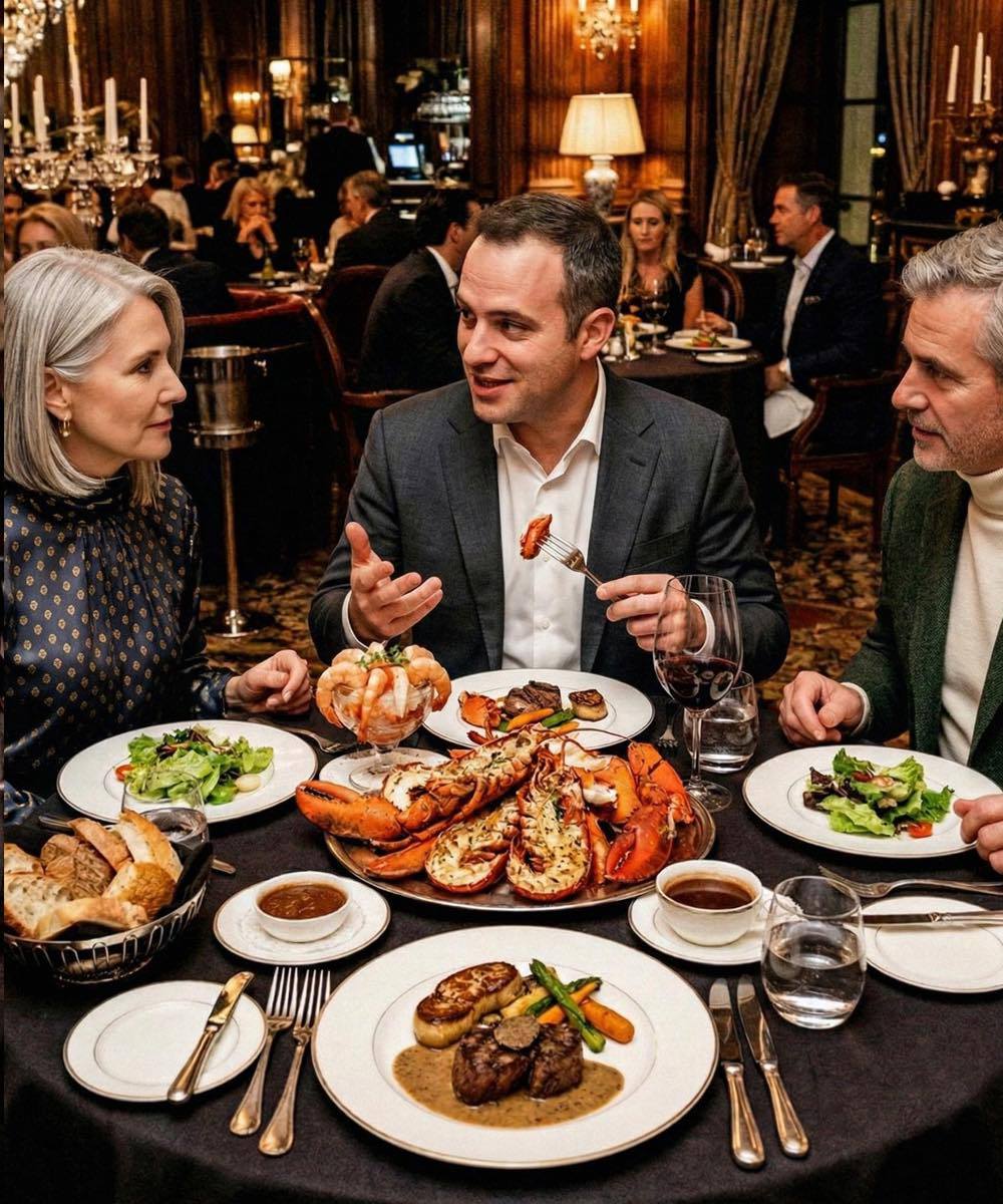 Mi esposo me hizo pagar $2,400 por la cena de su jefe con el dinero que había ahorrado para nuestra hija; momentos después, el karma le dio una lección.