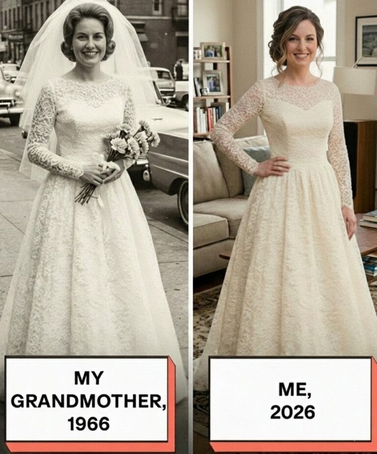 Decidí ponerme el vestido de novia de mi abuela en su honor, pero mientras lo modificaba, descubrí una nota oculta que revelaba la verdad sobre mis padres.