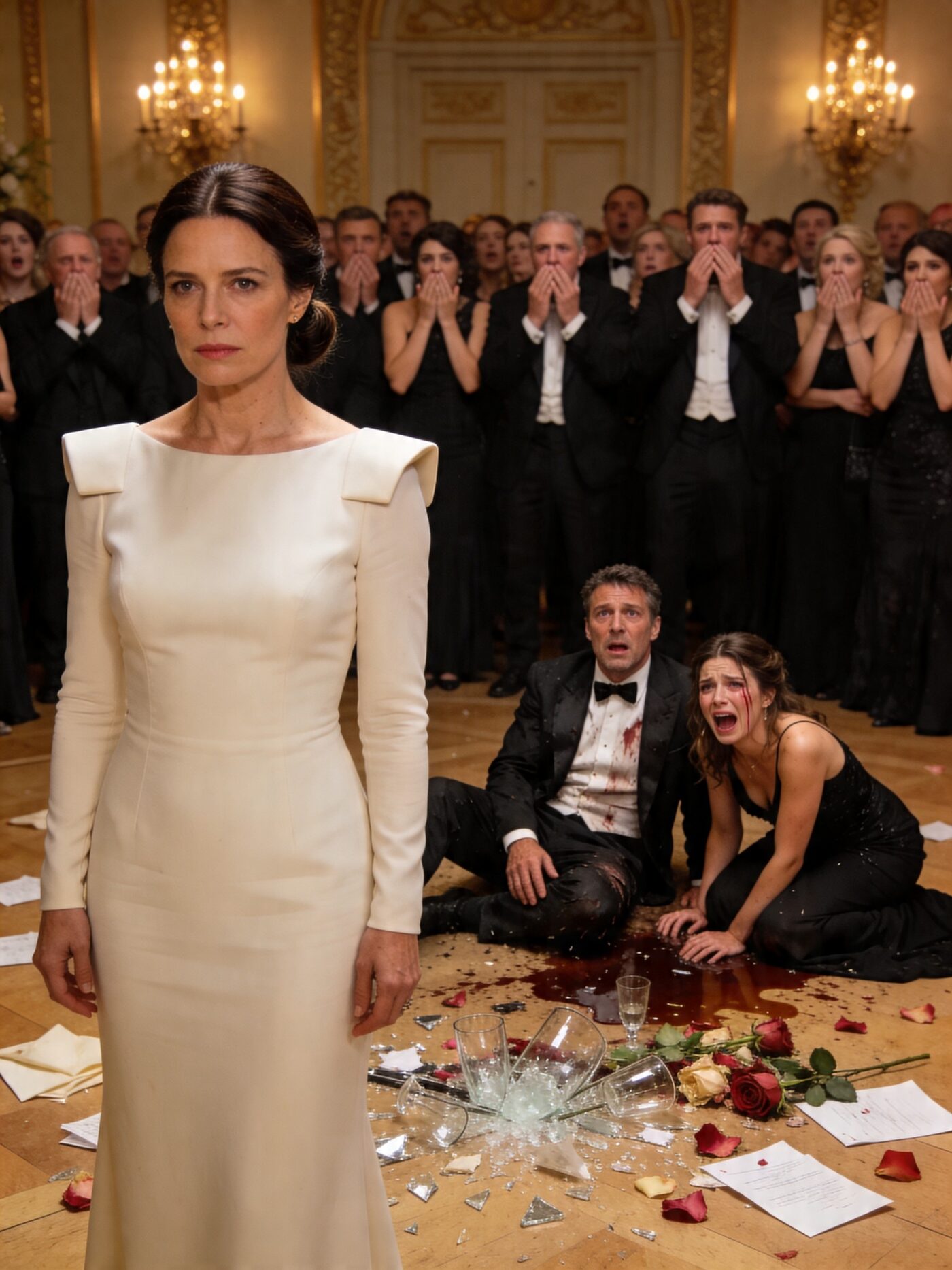Mi esposo me presentó a su jefe como “la niñera” para que pareciera más importante en la gala, pero no sabía que yo era la mujer que había salvado en secreto la compañía … y lo despedí frente a todos.