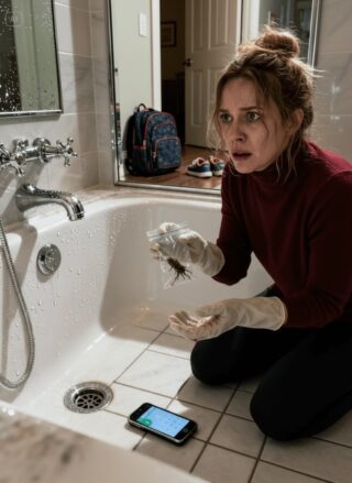 Mi hija de diez años siempre corría al baño en cuanto llegaba de la escuela. Cuando le pregunté: “¿Por qué siempre te bañas enseguida?”, sonrió y dijo: “Simplemente me gusta estar limpia”. Sin embargo, un día, mientras limpiaba el desagüe, encontré algo.