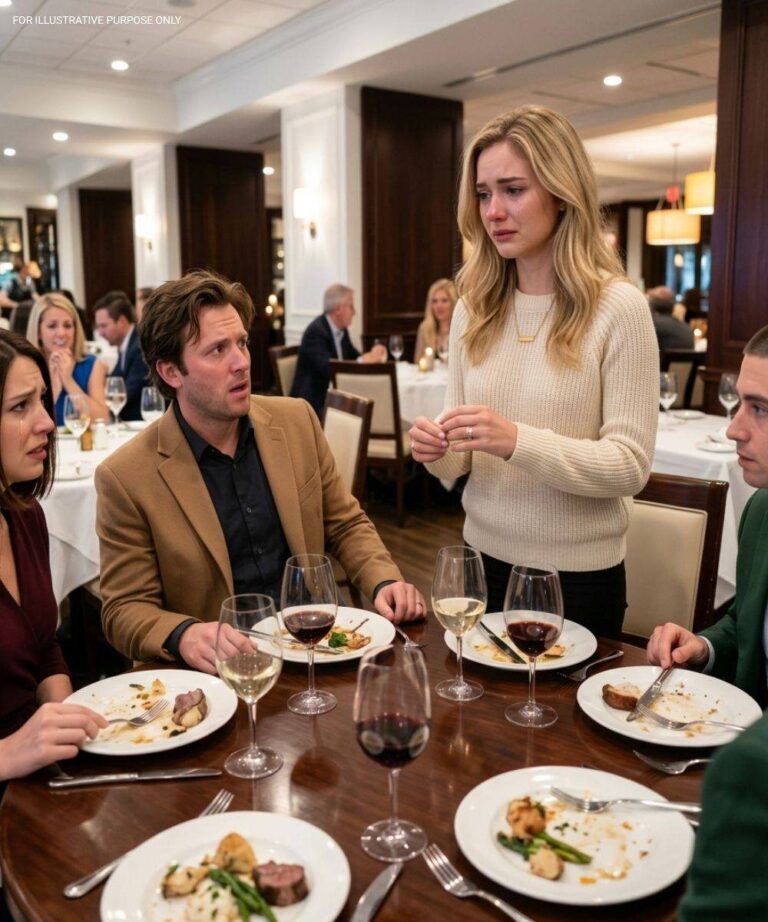 Llegué tarde al restaurante para cenar con nuestros amigos y me acerqué a la mesa sin que mi prometido me viera. Él decía: «Ya no quiero casarme con ella. Es demasiado patética para mí». Todos se rieron cuando me quité el anillo. Pero las sonrisas desaparecieron… cuando revelé un detalle.
