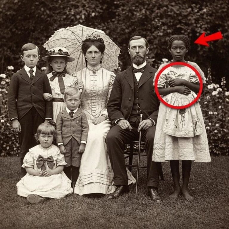 El detalle histórico que pasó desapercibido en un antiguo retrato tras un acercamiento visual.