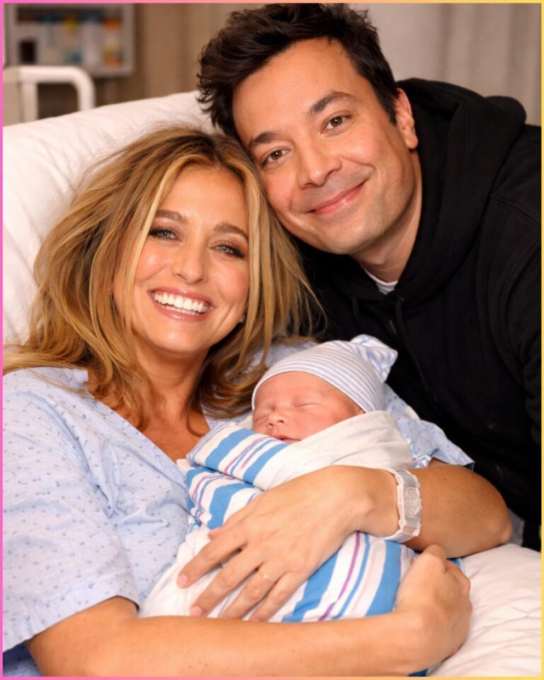 Jimmy Fallon y Nancy Juvonen dan la bienvenida a su tercer hijo: ¡Un hermoso bebé!