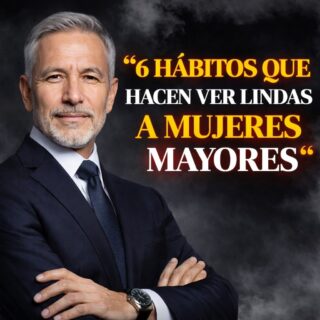 ✨ 6 HÁBITOS QUE HACEN VER LINDAS A MUJERES MAYORES 💖