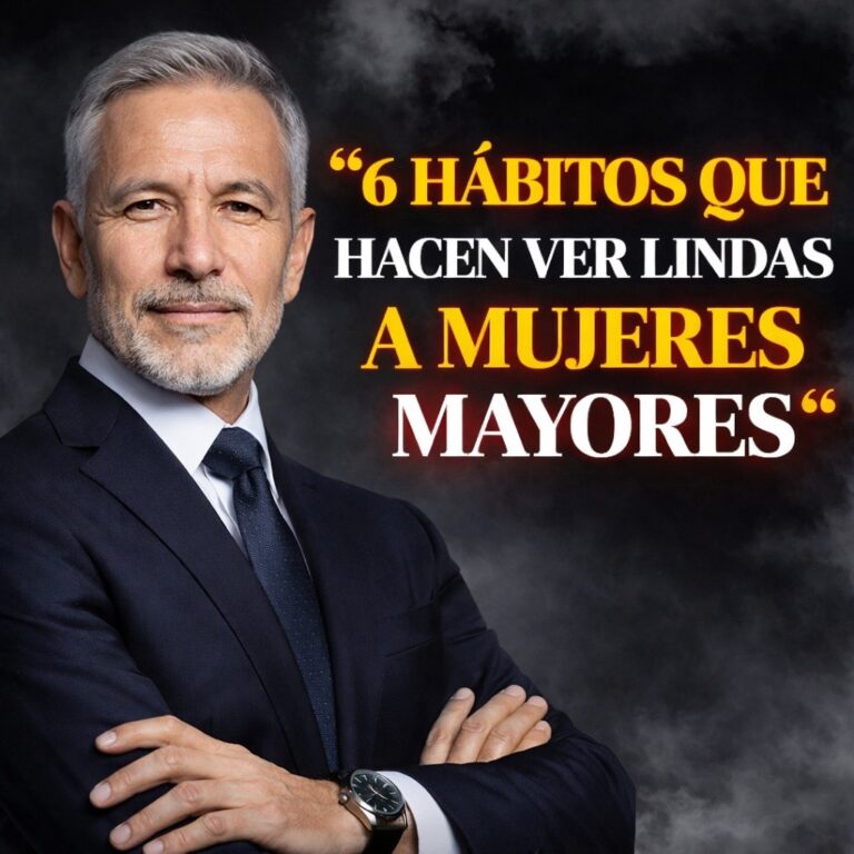 ✨ 6 HÁBITOS QUE HACEN VER LINDAS A MUJERES MAYORES 💖
