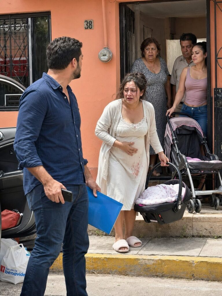 Un día después de mi cesárea, mis propios padres me echaron de casa para darle mi habitación a mi hermana y a su recién nacido. Apenas podía mantenerme en pie, le rogué a mi madre que me dejara descansar.