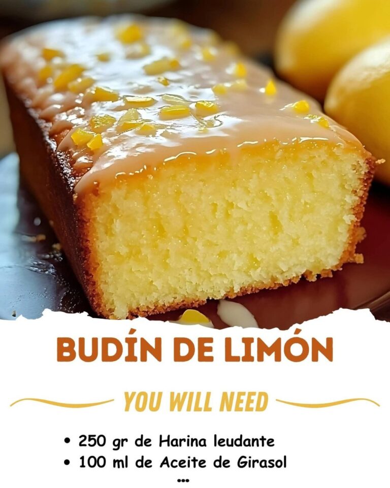 Budín de Limón: El Dulce Perfecto para Cualquier Ocasión