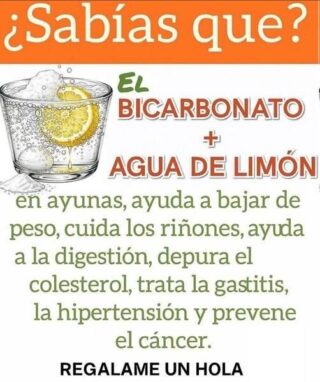 Si preparas bicarbonato con agua de limón de esta forma, te sorprenderán sus beneficios