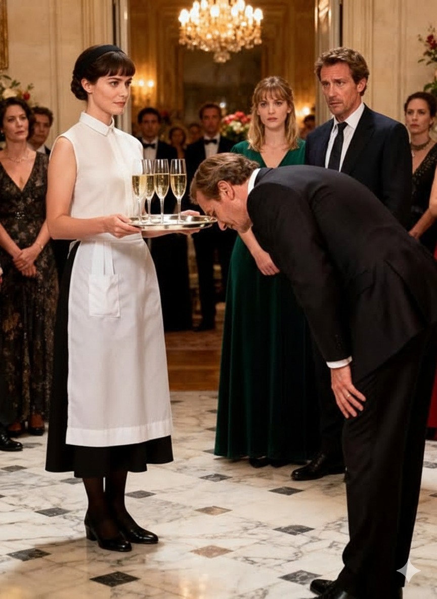 Mi marido me obligó a hacer de criada en su fiesta de graduación, e incluso presumió de su amante… pero todos se quedaron atónitos cuando el gran jefe se inclinó ante mí y me llamó “Señora Presidenta”.