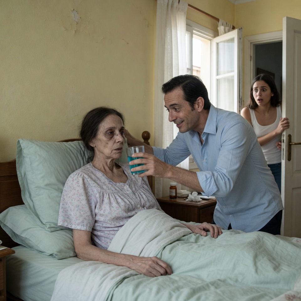Mi cuñado visitaba a mi esposa cada tarde “para cuidarla”, pero una cámara escondida reveló lo que hacía con sus pastillas mientras yo trabajaba… y todo era por una herencia familiar