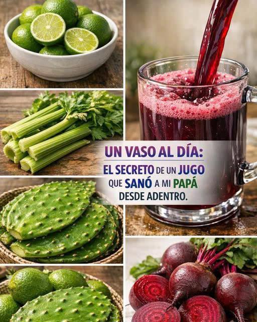 🍹🌿¡Este Jugo Milagroso Transformó la Vida de Mi Papá en Solo un Vaso! 🍹🌿