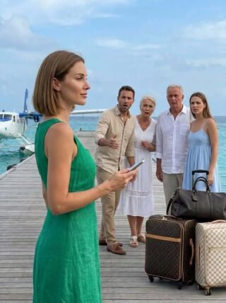 Reservé una isla privada para salvar mi matrimonio, pero él apareció con su madre y su ex: “Tú cocinarás mientras nosotros disfrutamos”… así que cancelé todo delante de ellos.