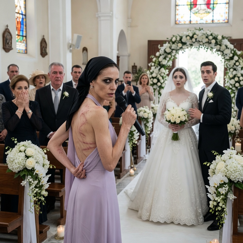 Él recuperó la vista y quiso casarse con mi hermana como si yo nunca hubiera existido, hasta que entré a la iglesia con documentos médicos y marcas que nadie podía negar
