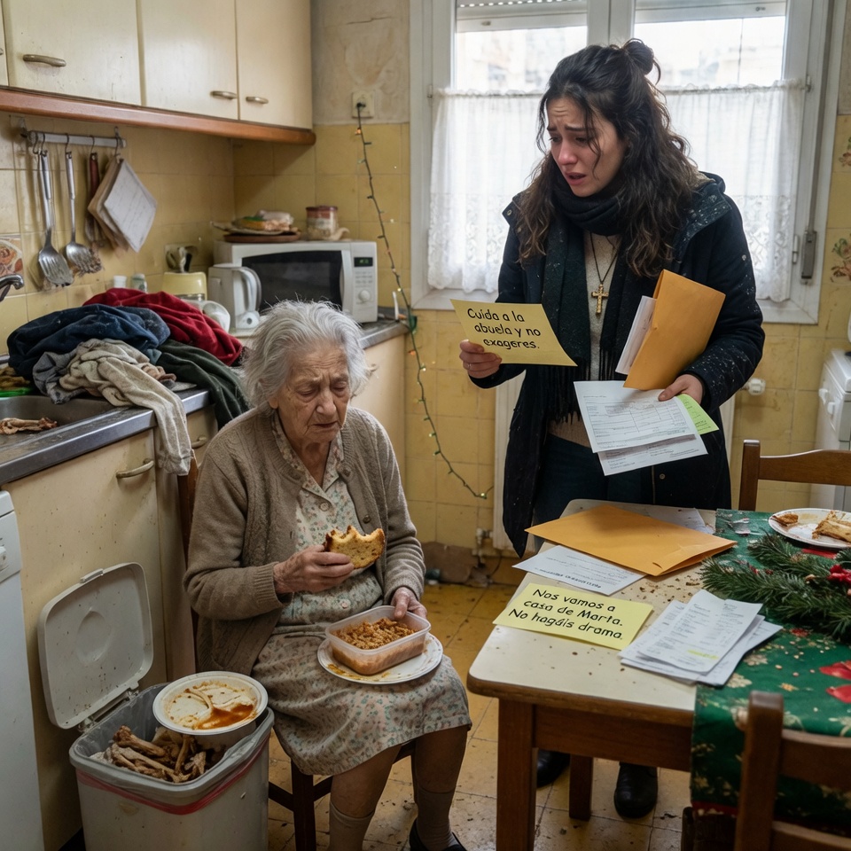 “Cuida a la abuela y no hagas drama”: la nota que encontró en la cocina reveló años de robos familiares, pero nadie imaginó que ella ya tenía todas las pruebas