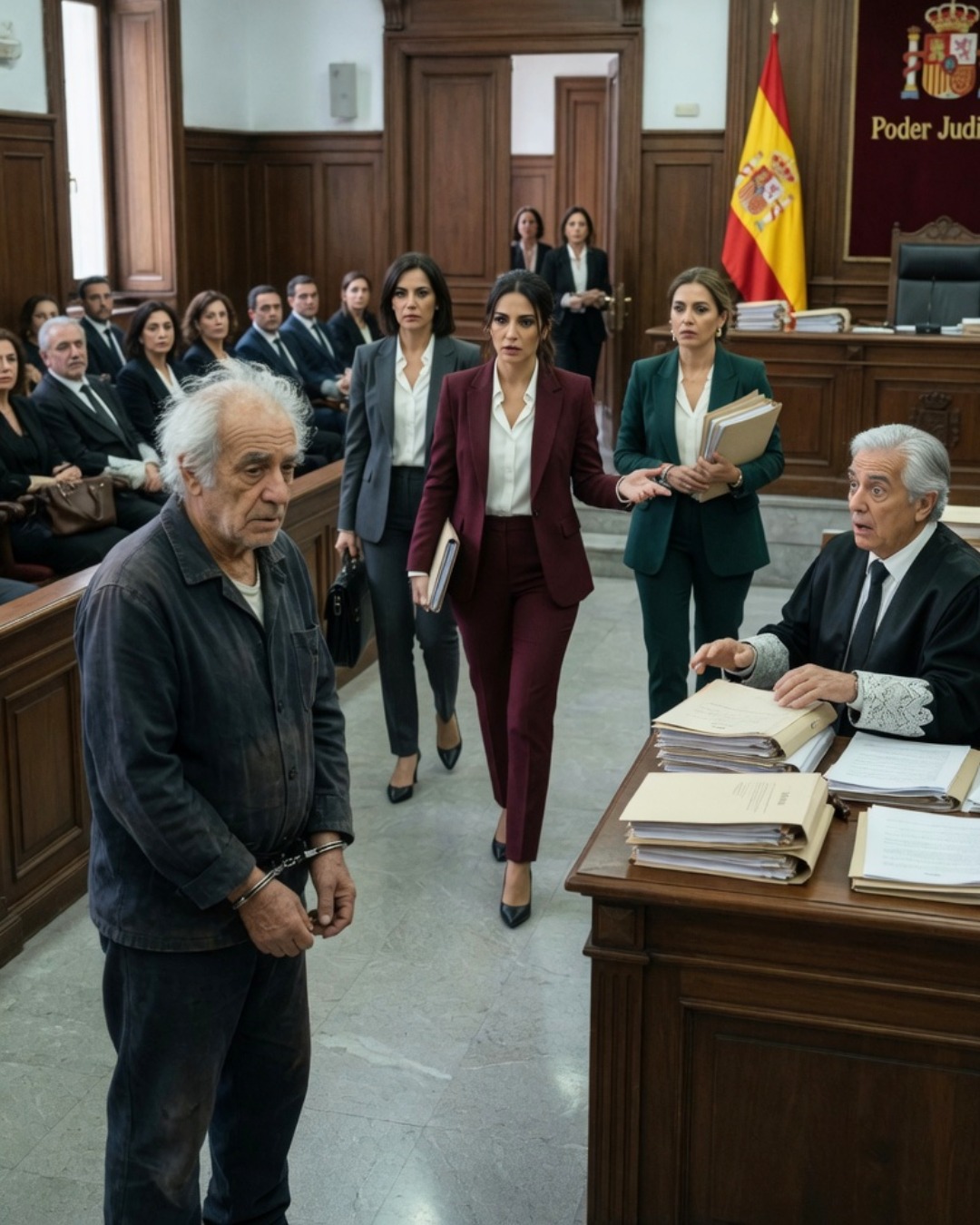 El conserje que crió a tres niñas abandonadas entró solo al tribunal… hasta que las puertas se abrieron y todo el juzgado se quedó en silencio – lbsuong