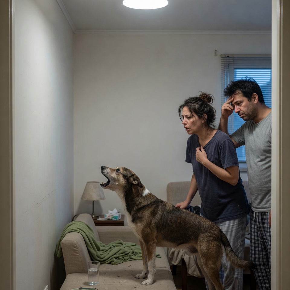 Una madre cansada juró sacar al perro de la casa, pero esa misma noche vio en el monitor algo que le heló la sangre para siempre