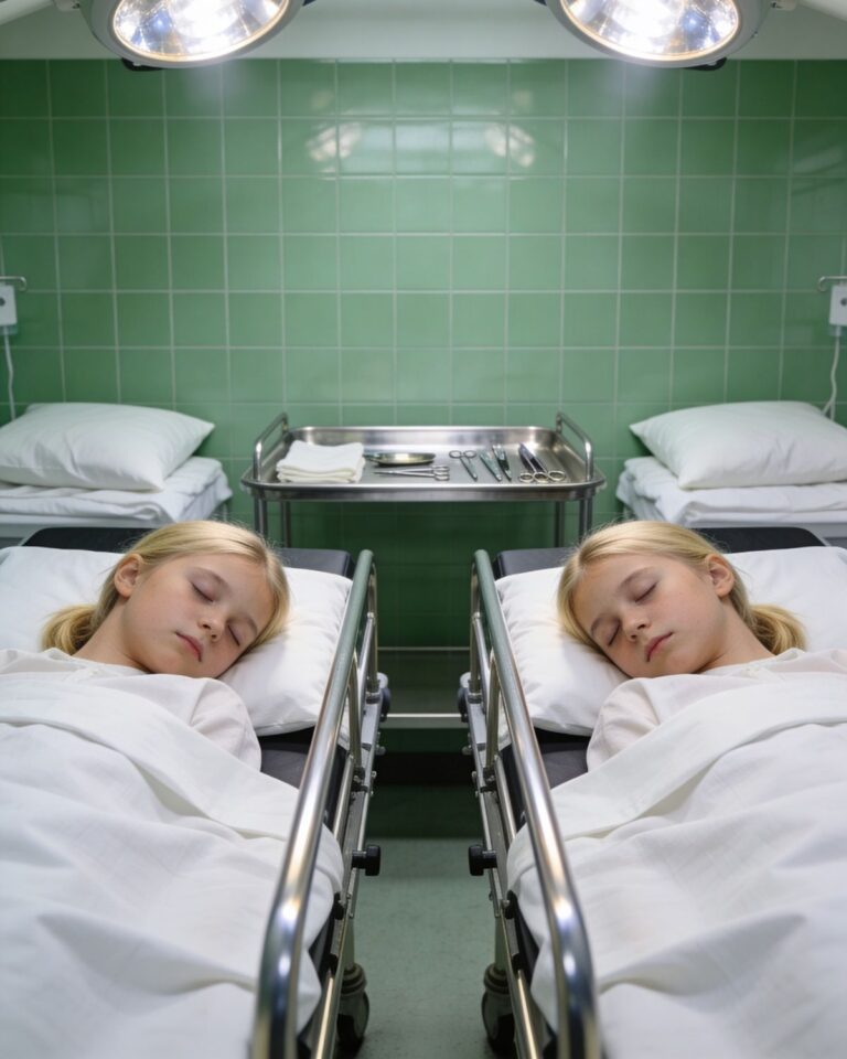 Durante la autopsia de unas niñas gemelas, el médico oyó risas de niños… entonces notó UN DETALLE IMPACTANTE en sus cuerpos…